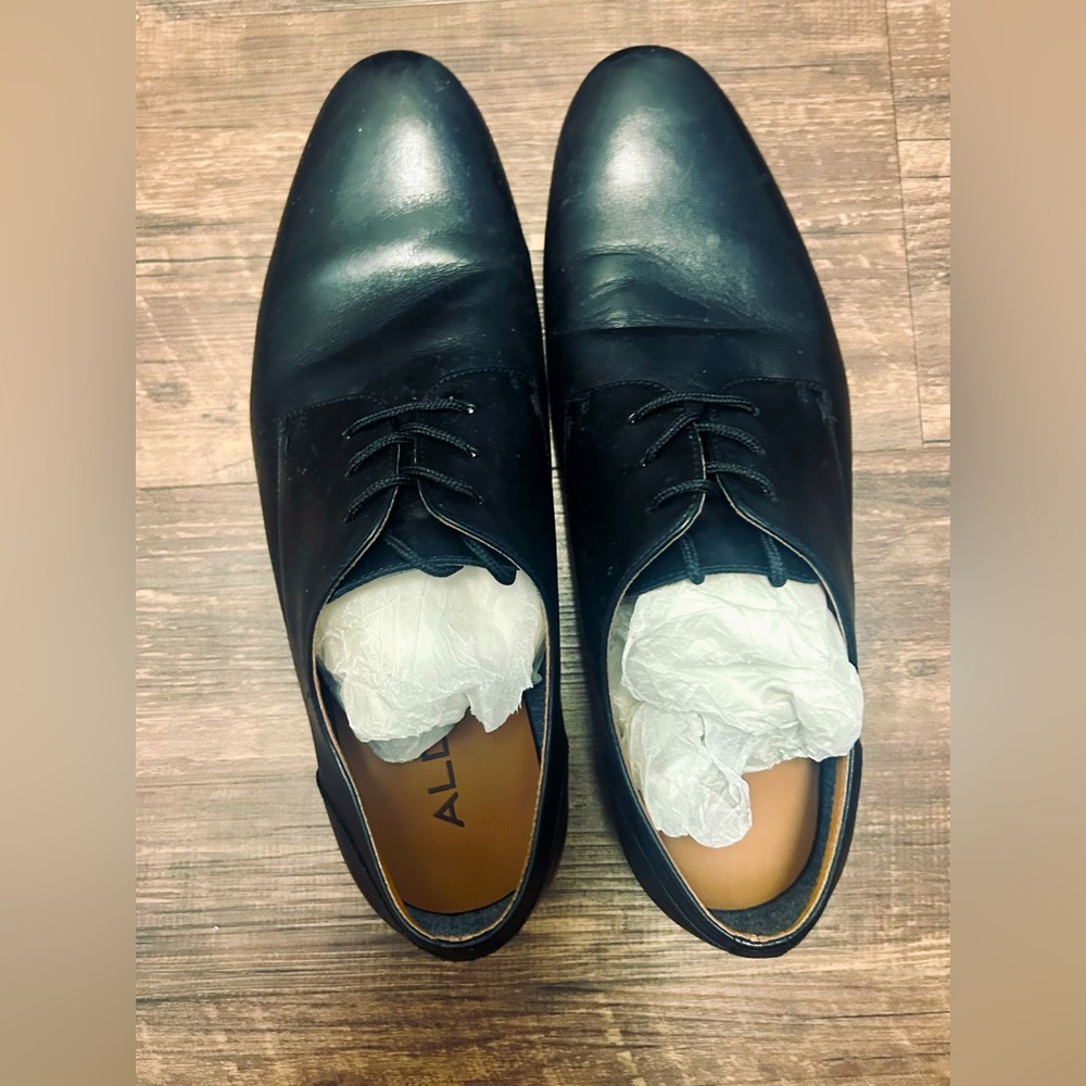 Aldo Derby Oxford Mens shoes Size 9 Color Black
